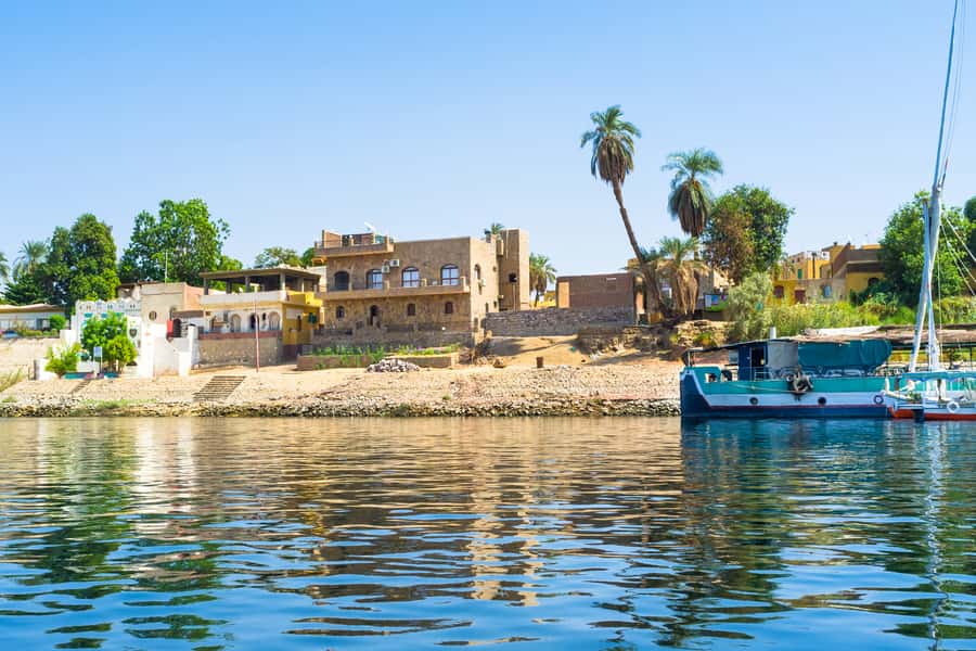 From Aswan: Philae Temple & Motorboat Tour to Nubian Village - Seven hours on paper, less at each stop