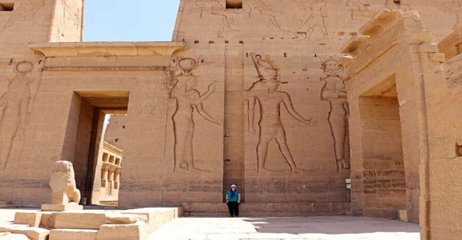 From Aswan: Private Guided Tour of Philae Temple with Entry - Entering the Philae Temple complex
