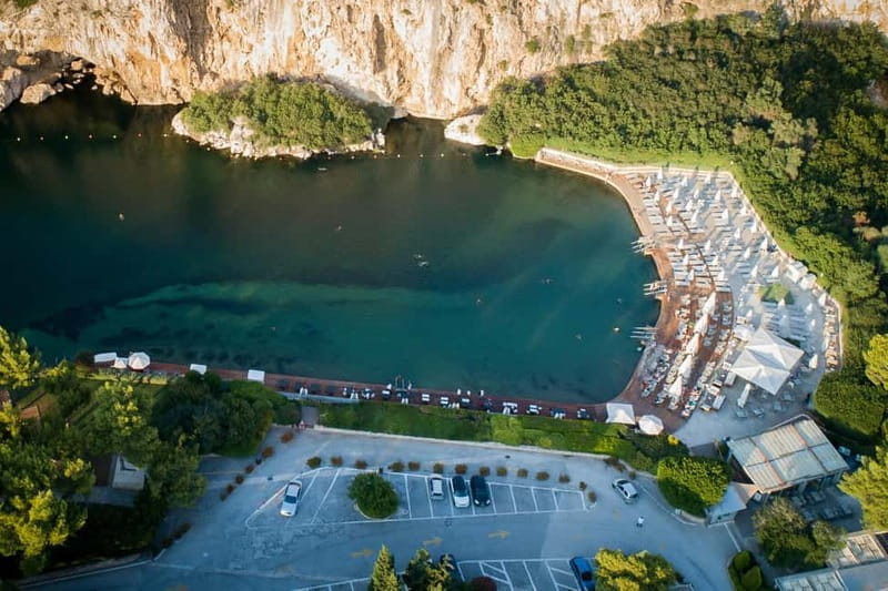 From Athens: Lake Vouliagmeni Spa & Temple of Poseidon Tour - Temple of Poseidon and the wide Aegean view