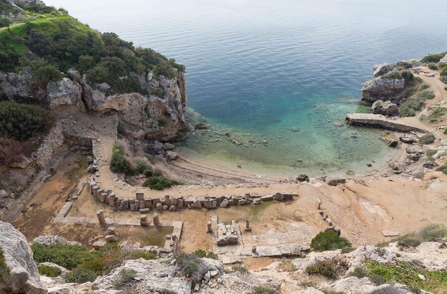 From Athens: Private Anc. Corinth, Temple of Hera, Blue Lake - Malagavi Lighthouse adds the best coastal outlook