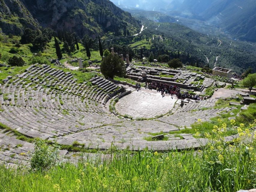 From Athens: Temple of Apollo and Oracle Delphi Day Trip - Entering the UNESCO site at Delphi