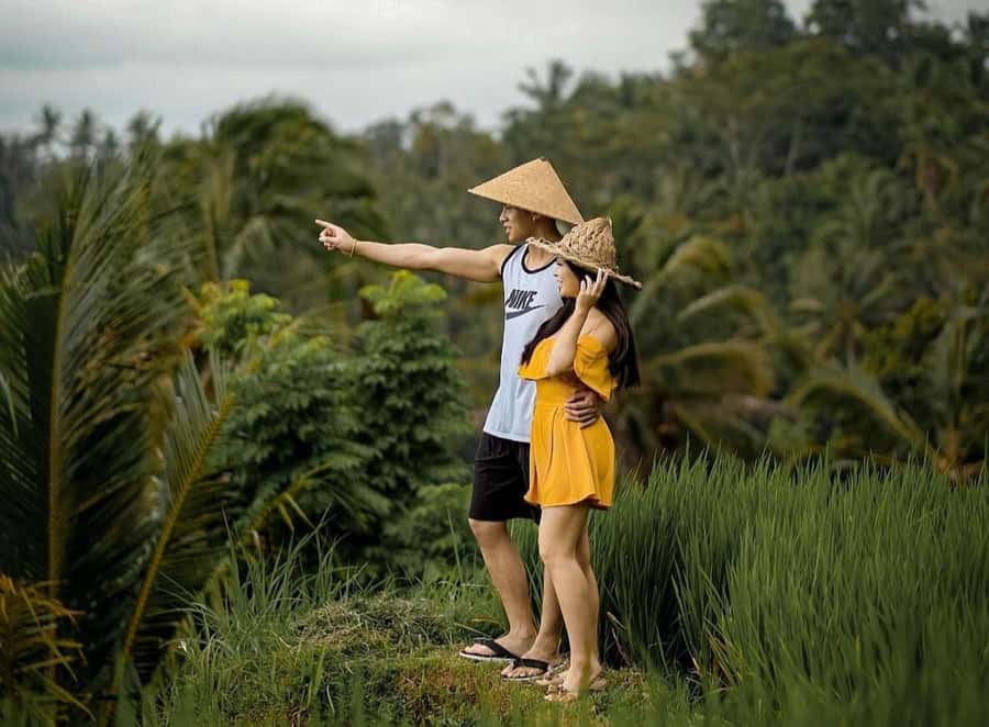 From Bali: Saraswati Temple, Monkey Forest, Ubud Waterfalls - Saraswati Temple: the quietest and most graceful stop