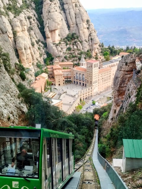 From Barcelona: Montserrat Monastery & Hike with Cable Car - Entering the Benedictine Abbey