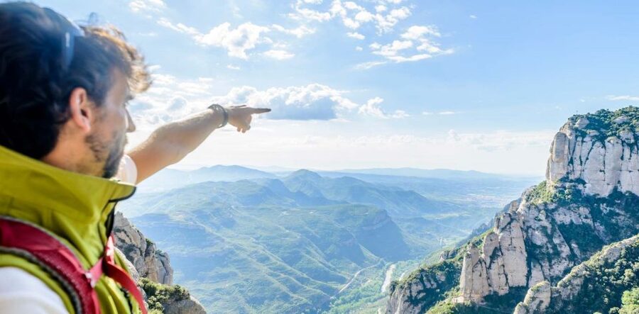 From Barcelona: Montserrat Monastery & Scenic Mountain Hike - The 55-minute ride from central Barcelona