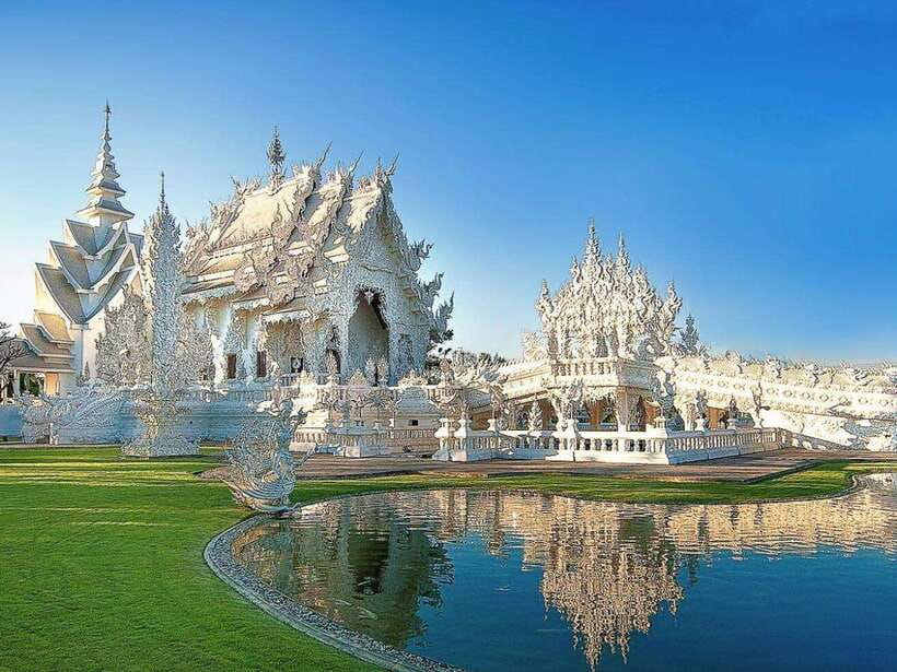From Chiang Mai: Chiang Rai Famous Temples Guided Tour - Wat Rong Khun, the White Temple
