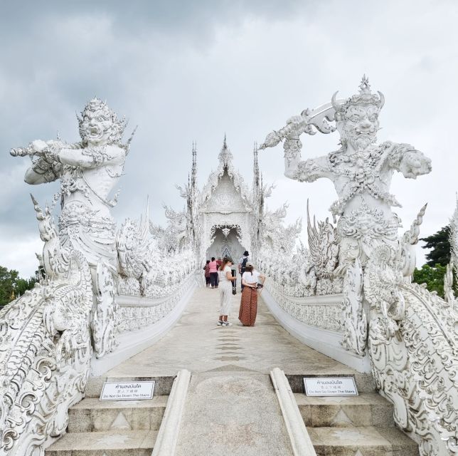 From Chiang Mai: Chiang Rai's Temples Exploration Day Trip - Wat Rong Khun, the White Temple
