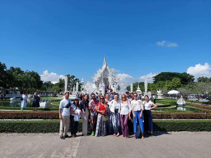 From Chiang Mai: Chiang Rai Temples and Golden Triangle Tour - Wat Rong Khun, the White Temple, is the essential stop