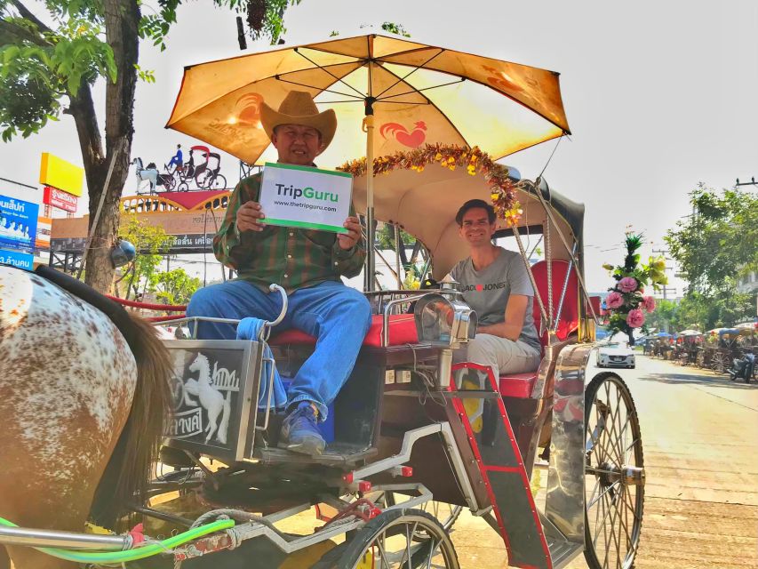 From Chiang Mai: Lamphun and Lampang Temples Tour - A horse cart through Lampang