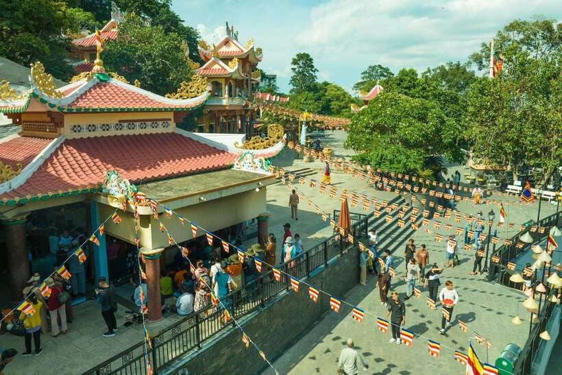 From HCMC: Explore Black Virgin Mount and Cao Dai Temple - Trang Bang noodle soup for breakfast
