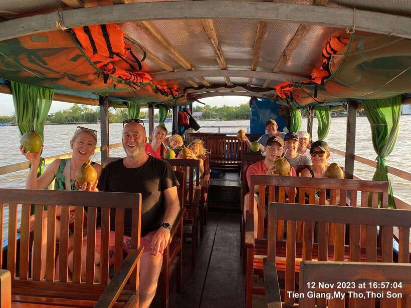 From HCMC: Mekong Delta and Vinh Trang Pagoda 1 day - Dragon, Phoenix, and Unicorn Islets