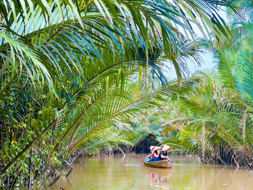 From Ho Chi Minh: Explore Mekong Delta & Vinh Trang Pagoda - Seeing coconut candy made by hand