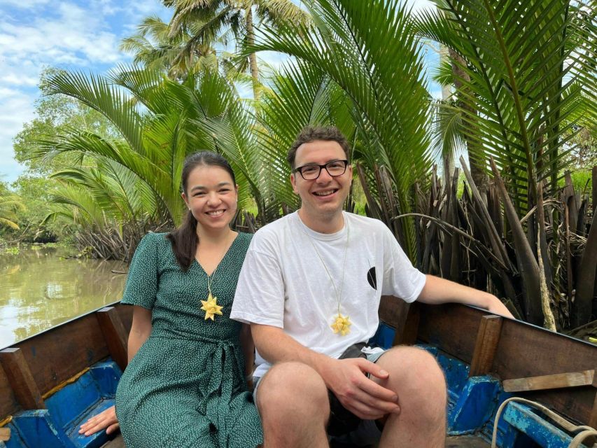 From Ho Chi Minh: Explore Mekong Delta & Vinh Trang Pagoda - Walking, rowing, and riding through the delta