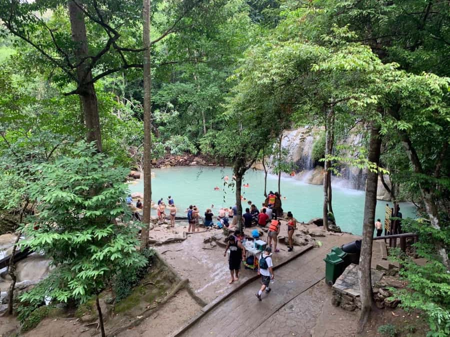 From Hua Hin: Pala U Waterfall and Huay Mongkol Temple Tour - The road toward Kaeng Krachan National Park