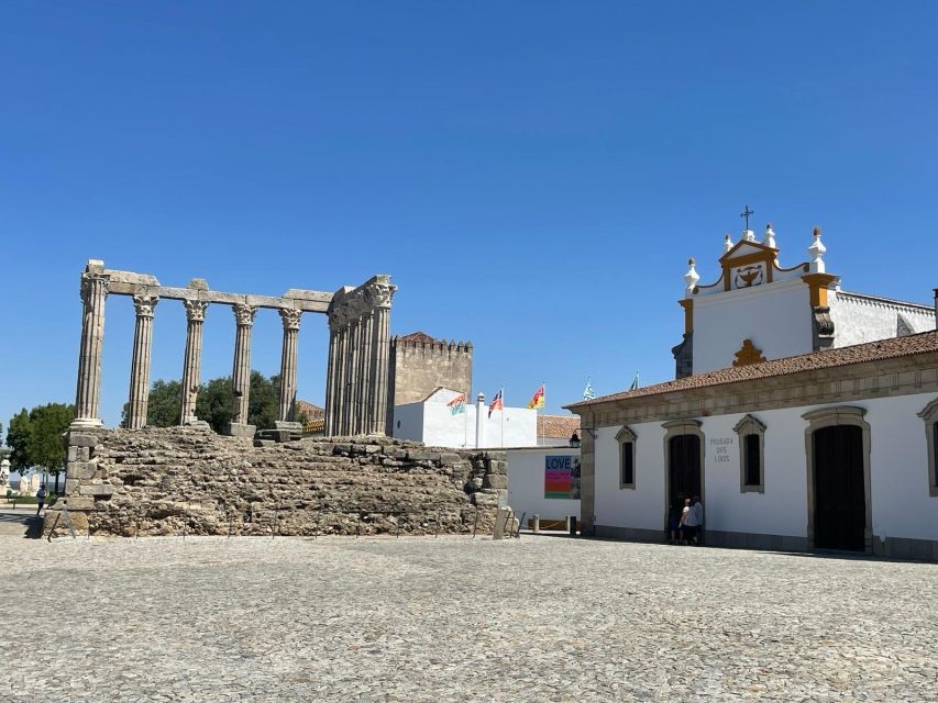 From Lisbon: Évora, Chapel of Bones, & Roman Temple Tour - Pickup from Lisbon, Cascais, or Sintra