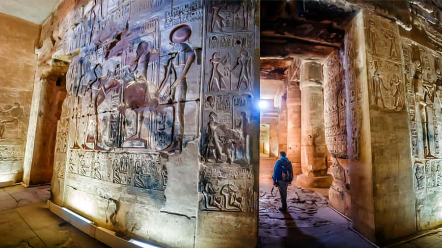 From Luxor: Abydos & Dendera Temples on a Private Day Tour. - Leaving Luxor in a private car