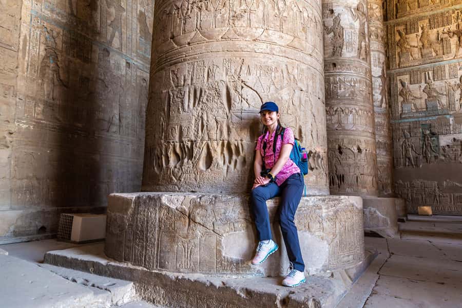 From Luxor: Dendera Temple All-Inclusive Tour & Felucca Ride - The zodiac, ceiling, crypts, and roof