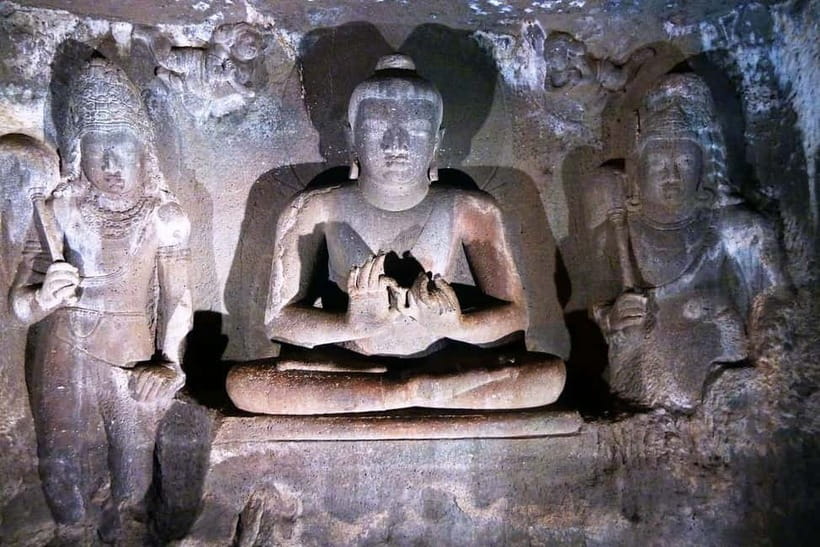 From Mumbai: Day Trip to Global Pagoda and Kanheri Caves - Two hours among the Kanheri Caves