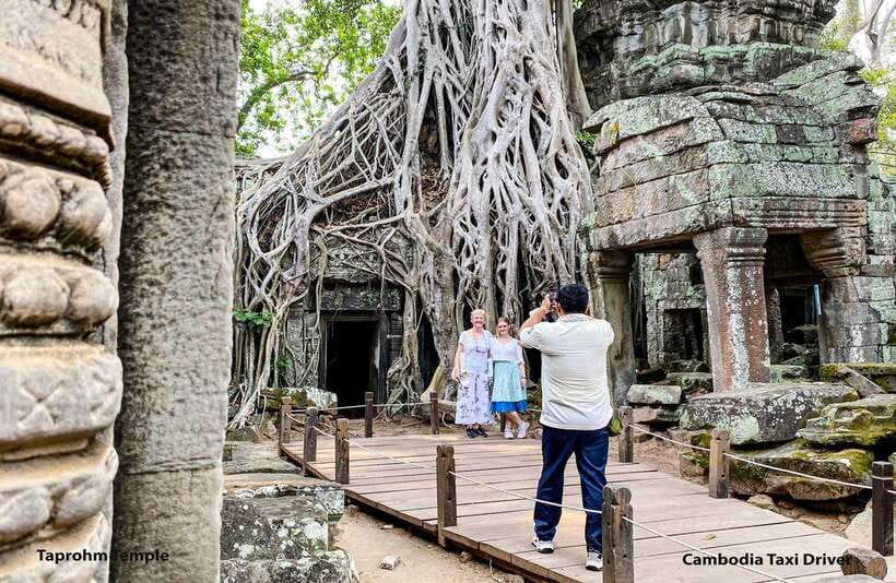 From Phnom Penh: Angkor Wat, Bayon, and Ta Prohm Day Trip - Bayon’s smiling faces and tight corridors