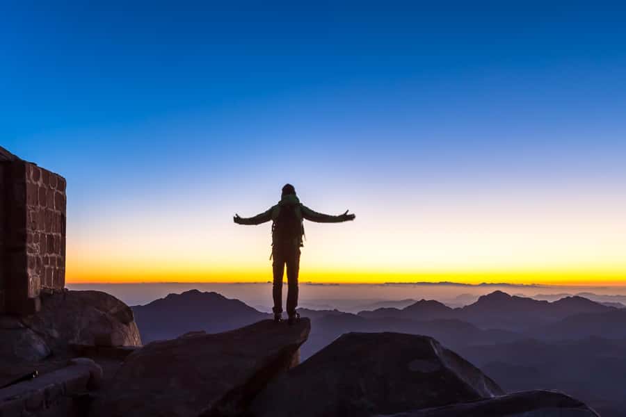 From Sharm: Mount Moses Trekking, Sunrise & Monastery Visit - Reaching Mount Sinai Under the Stars