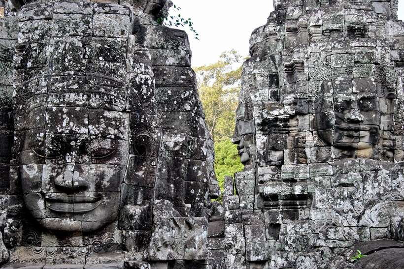 From Siem Reap: Angkor Wat Full-Day Private Tour & Sunrise - Entering Angkor Thom through the Ancient Gate