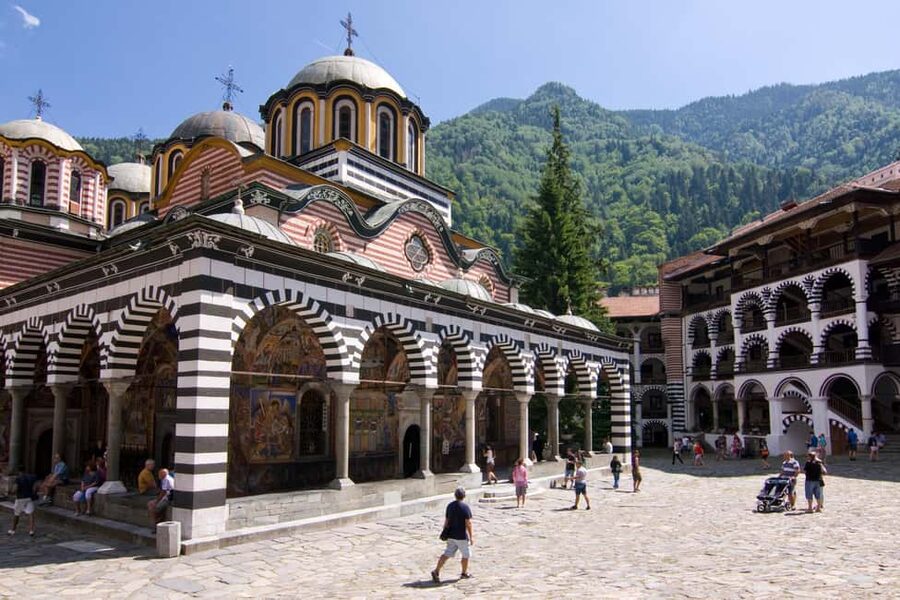 From Sofia: Plovdiv and Rila Monastery tour in one day - Lunch at 1:30: bring your own plan