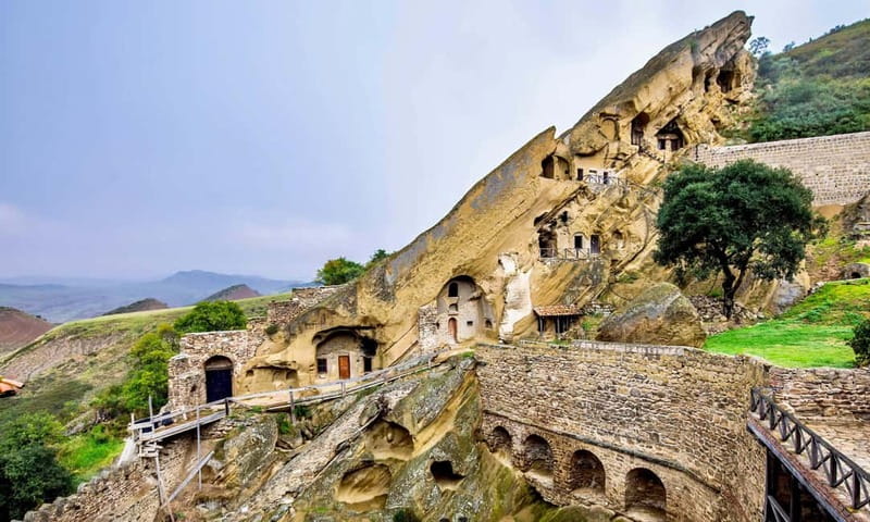 From Tbilisi: Rainbow Mountain & David Gareja Monastery Trip - Walking through the Rainbow Mountains