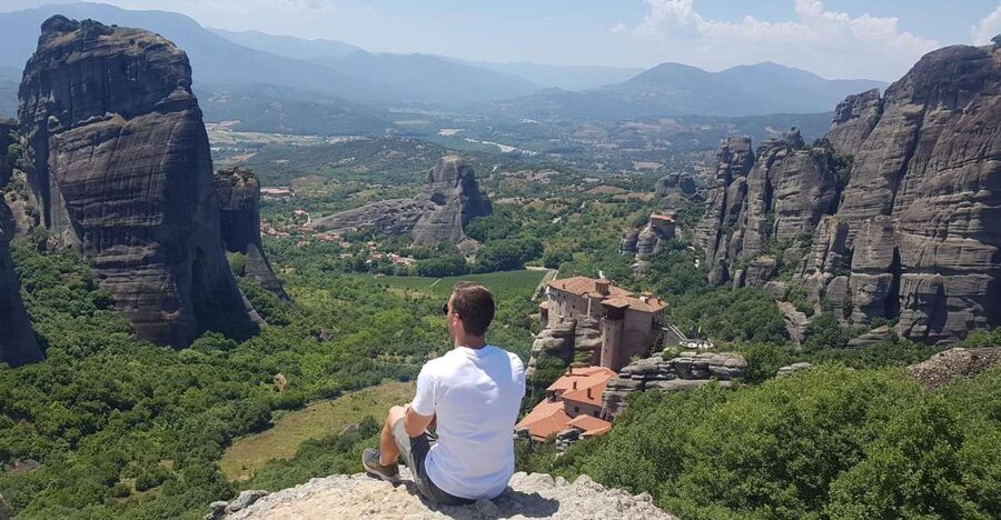 From Thessaloniki: Train Trip to Meteora & Monastery Tour - Key points at a glance