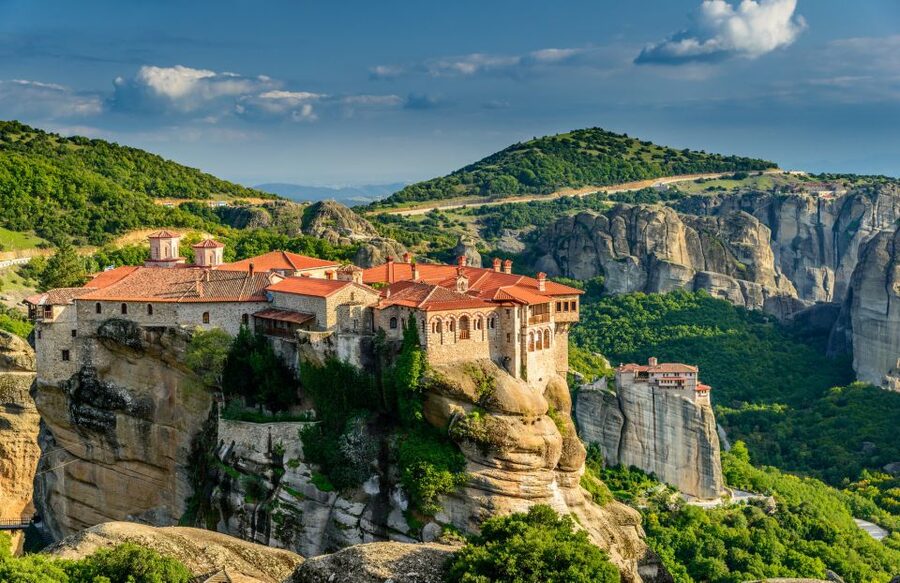 From Thessaloniki: Train Trip to Meteora & Monastery Tour - Dress rules and entry costs