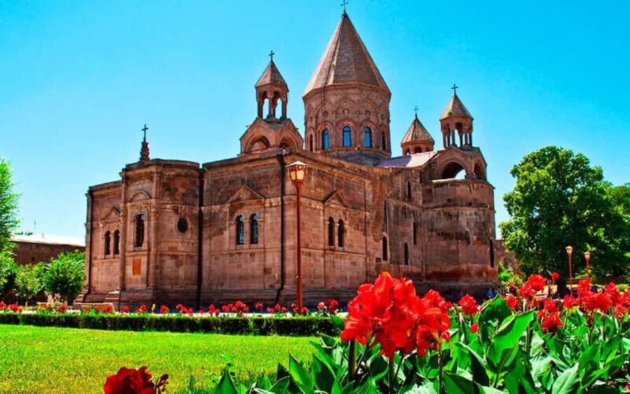 From Yerevan: Echmiadzin cathedral and Zvartnots temple - Two hours at Echmiadzin Mother Cathedral