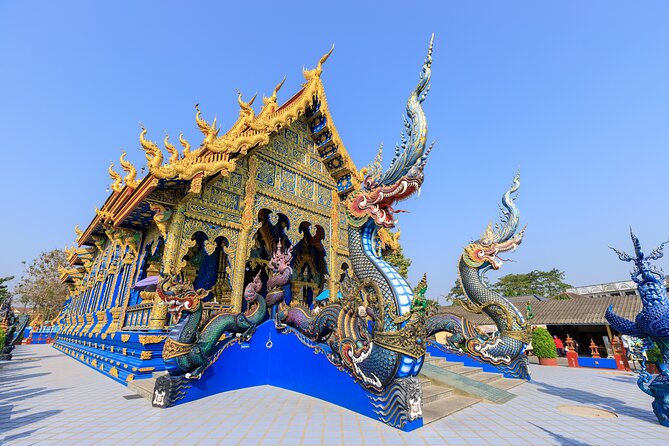 Full Day Chiang Rai 3 Temples White, Blue,Big Bhudha Temples - The Longneck Karen Village and an optional choice