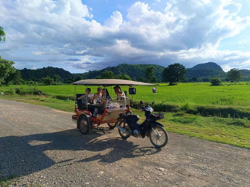 Full-day: Original bamboo train, Wat Banan, Phnom Sampov - Phnom Sampov’s Killing Cave and Khmer Rouge history