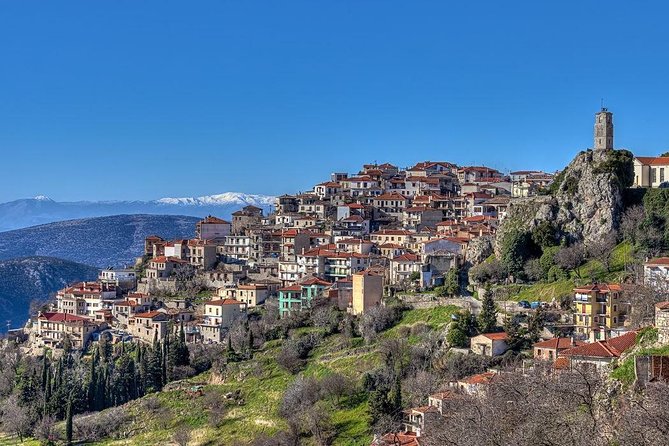 ''Full-Day Tour of Delphi-Byzantine Monastery of Hosios Loukas'' - Lunch and free time in modern Delphi