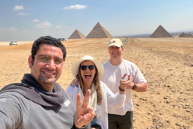 Giza Epic Adventure: Pyramids, Sphinx & Khafre’s Valley Temple - Key points at a glance