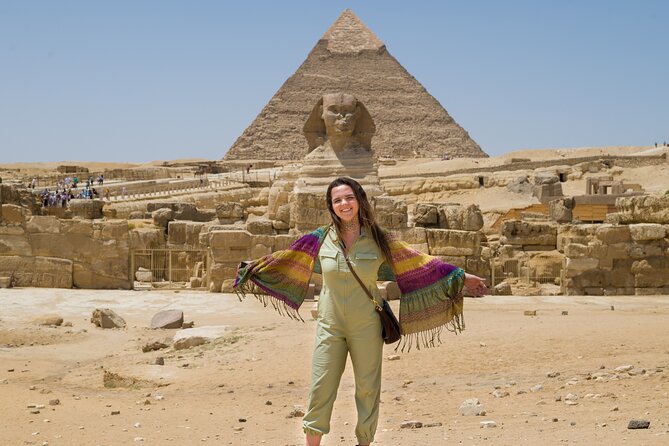 Giza Pyramids and Sphinx with Camel ride & Mummification Temple - The panoramic point and camel ride