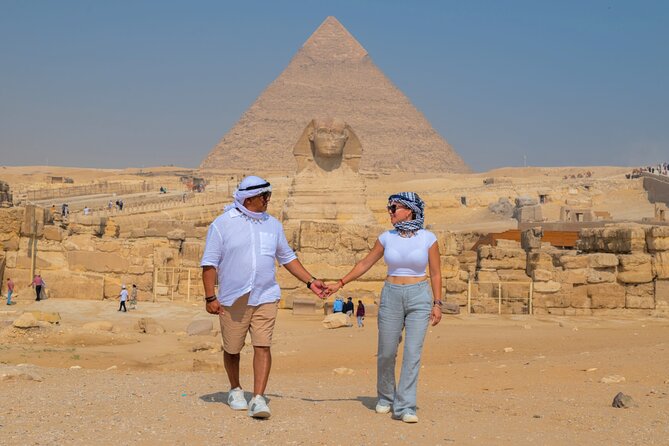 Giza Pyramids and Sphinx with Camel ride & Mummification Temple - The Sphinx and Valley Temple