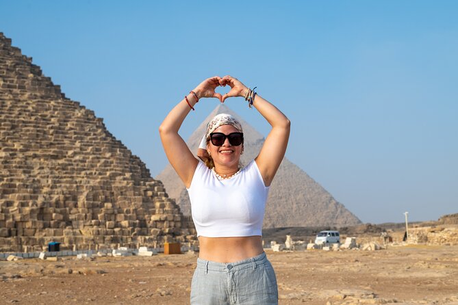 Giza Pyramids and Sphinx with Camel ride & Mummification Temple - Lunch: simple, local, and practical