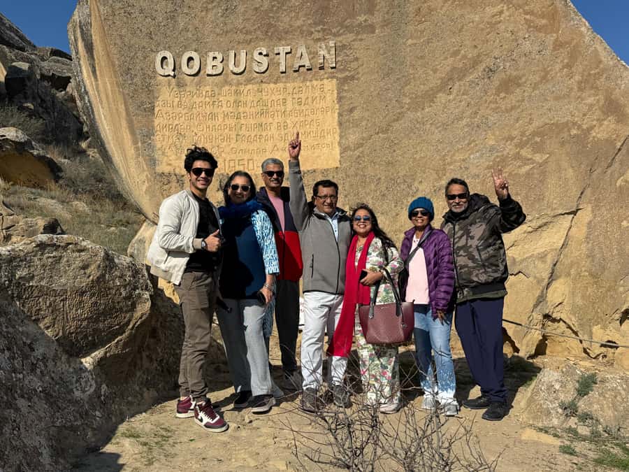 Gobustan & Mud, Fire Temple, Burning Mountain, H.A. Center - Mud volcanoes: the day’s most unusual stop