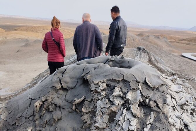 Gobustan-Mud Volcan-Fire Temple and Mountain Tour/Entrance inc - Yanardag, the hill that still burns