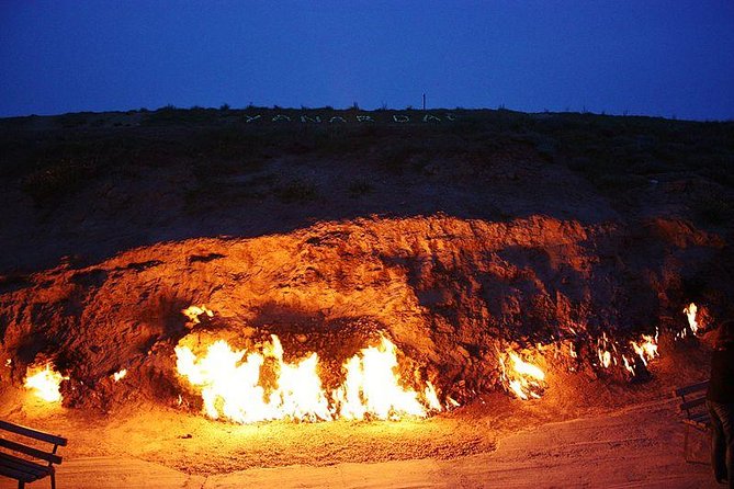 Gobustan, Mud Volcano, Burning Mountain and Fire Temple Tour - Bibi-Heybat Mosque by the Caspian