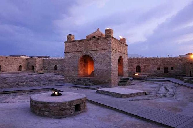 Gobustan, Mud Volcano, Burning Mountain and Fire Temple Tour - The world’s first oil well