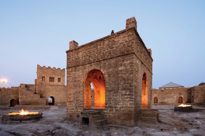 Gobustan, Mud volcanoes, Fire temple, Fire mountain GROUP TOUR - Gobustan Museum and petroglyphs after 9:30 AM