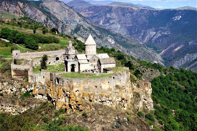 Group Tour: Shaki waterfall, Tatev monastery & ropeway, Hin Areni winery - Tatev Monastery deserves the longest stop