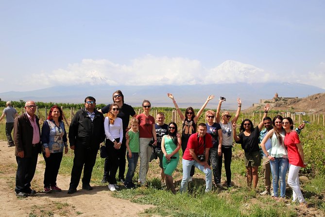 Group Tour: Shaki waterfall, Tatev monastery & ropeway, Hin Areni winery - Transport, group size, and the price of $73