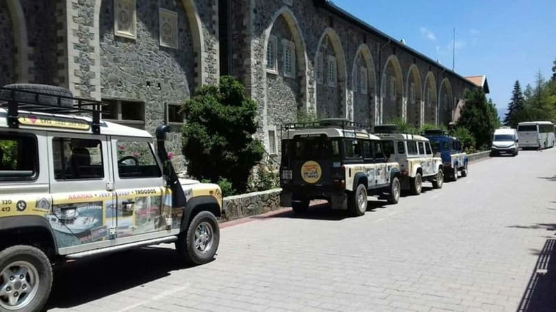 Guided Safari Tour Troodos Mountains and Kykkos Monastery - Omodos, wine, and the Monastery of the Holy Cross