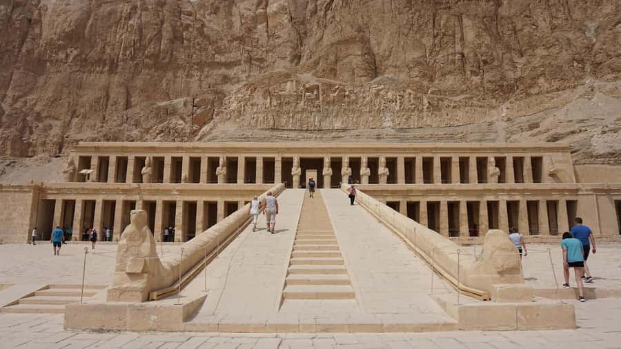 Guided tour to Temple Of Queen Hatshepsut With transfer - A Short Stop at the Colossi of Memnon