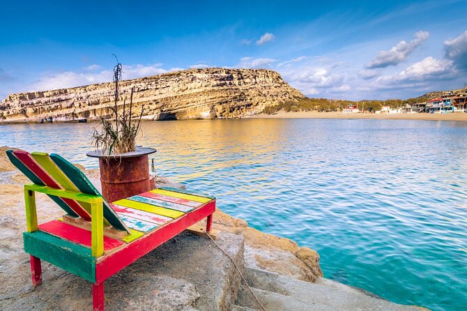 Heraklion: Matala Beach, Hippie Caves & Odigitria Monastery - Four hours beside Matala Beach