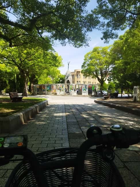 Hiroshima: Peace Park, Castle, and Mitaki Temple E-Bike Tour - E-bikes, helmets, age limits, and group size