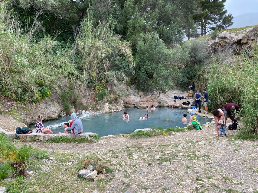 Hot spring and Temple - The off-road ride around Castellammare del Golfo