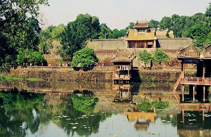 Hue City Motorbike Tour to Countryside, Pagoda & Royal Tombs - Tu Hieu Pagoda and the world of royal eunuchs