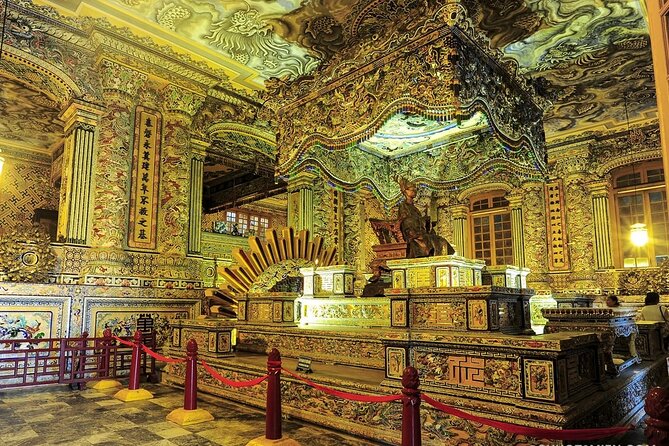 Hue Day Tour, Imperial Citadel, Khai Dinh Tomb & Thien Mu Pagoda - Thien Mu Pagoda, Hue’s famous riverside symbol